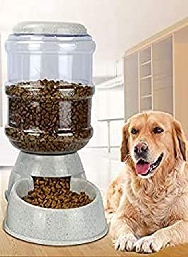 Envop Pet Feeder Food Dispenser Station - Replenish Pet Food for Dog Cat Animal Automatic Gravity Dry Food Storage Bottle Bowl Dish Stand (Multicolor) - Image 2
